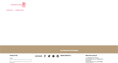Desktop Screenshot of fondation-foujita.org